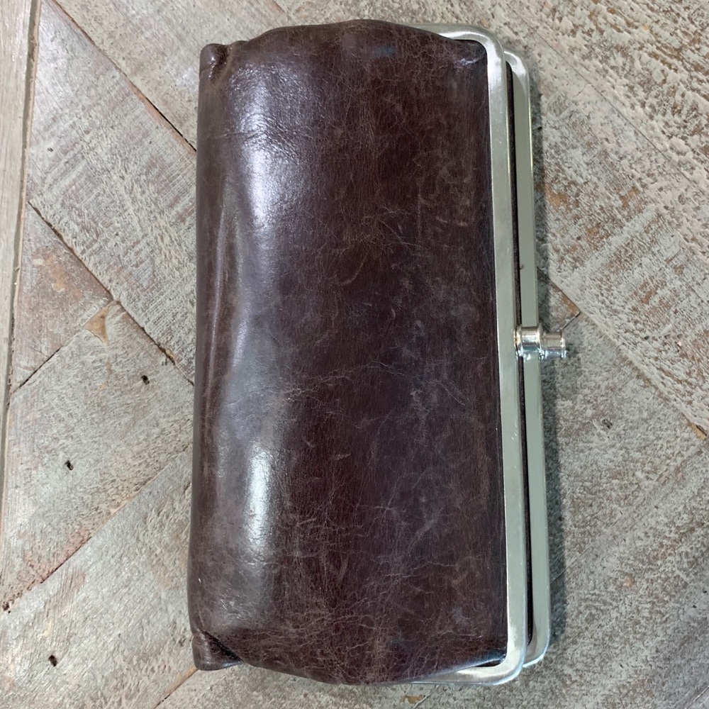 Authentic Hobo Lauren Double-Frame Clutch Wallet